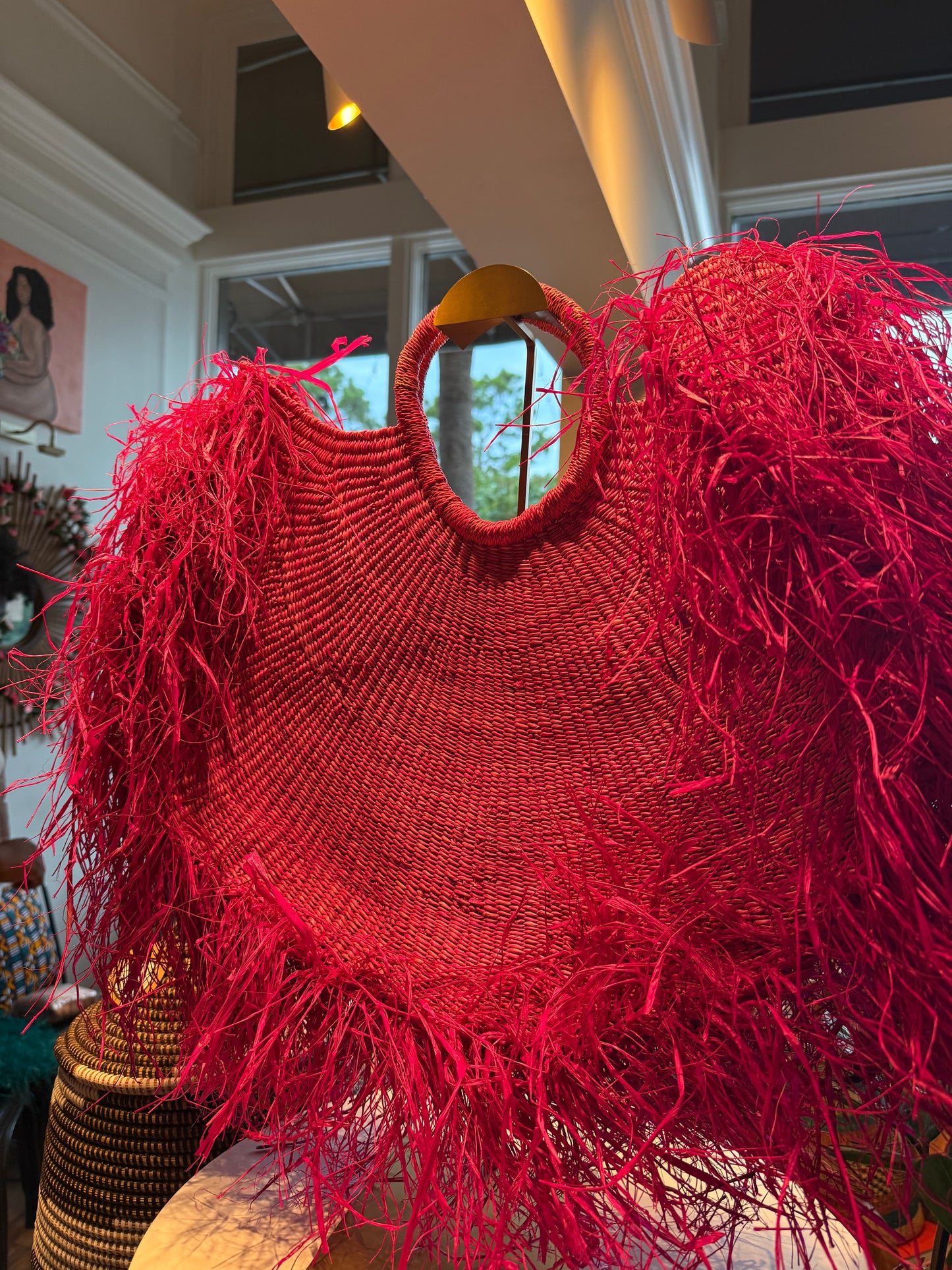 Queen Red Fringe